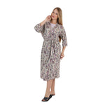 Floral Printed Belted Robe