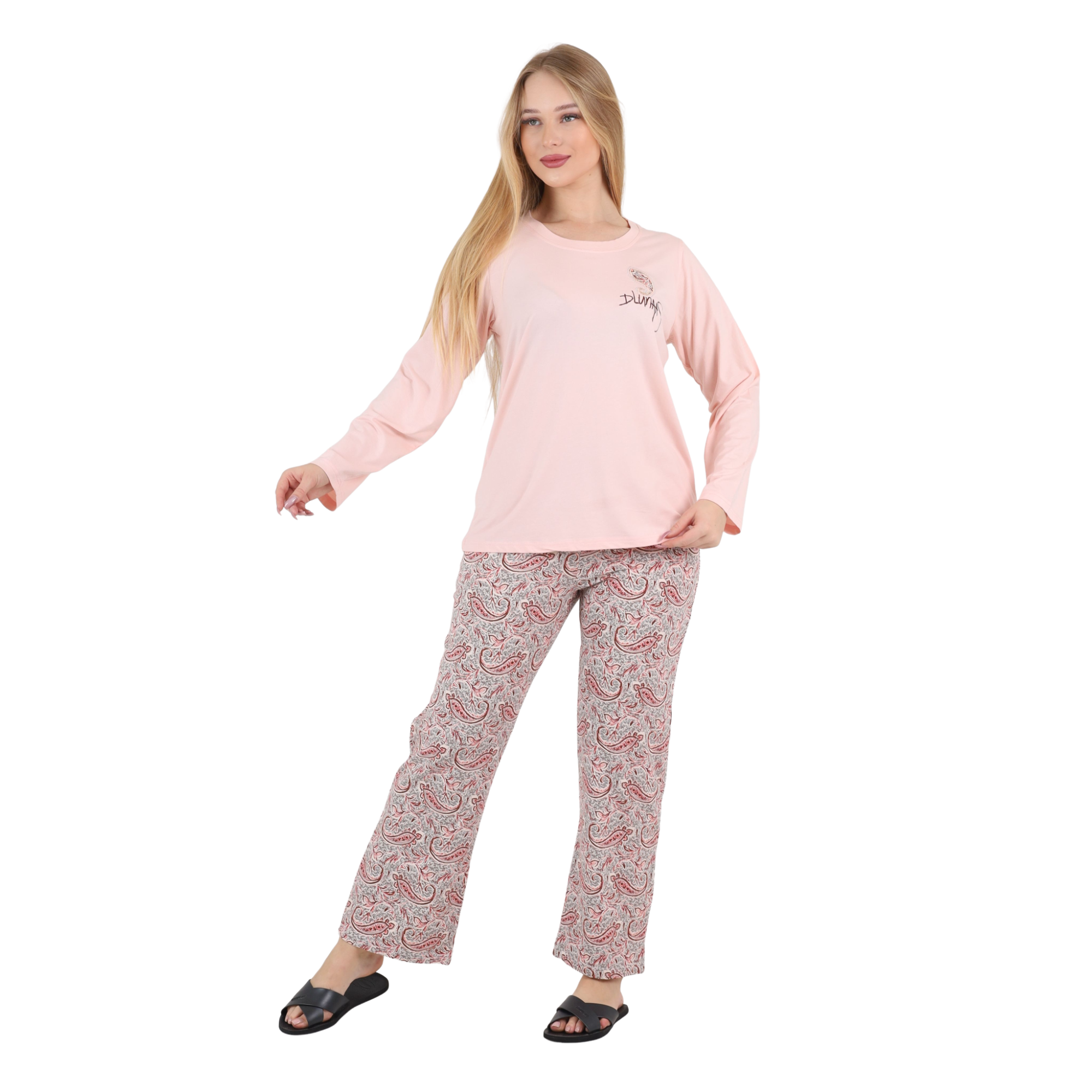 Casual Printed Lounge Pajama Set