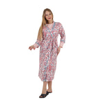 Paisley Belted Long Robe