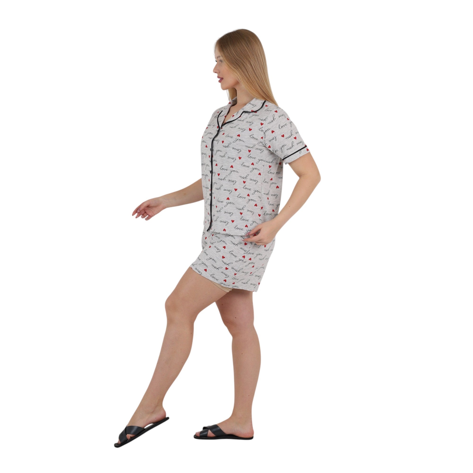 Classic Printed Short Pajama Set