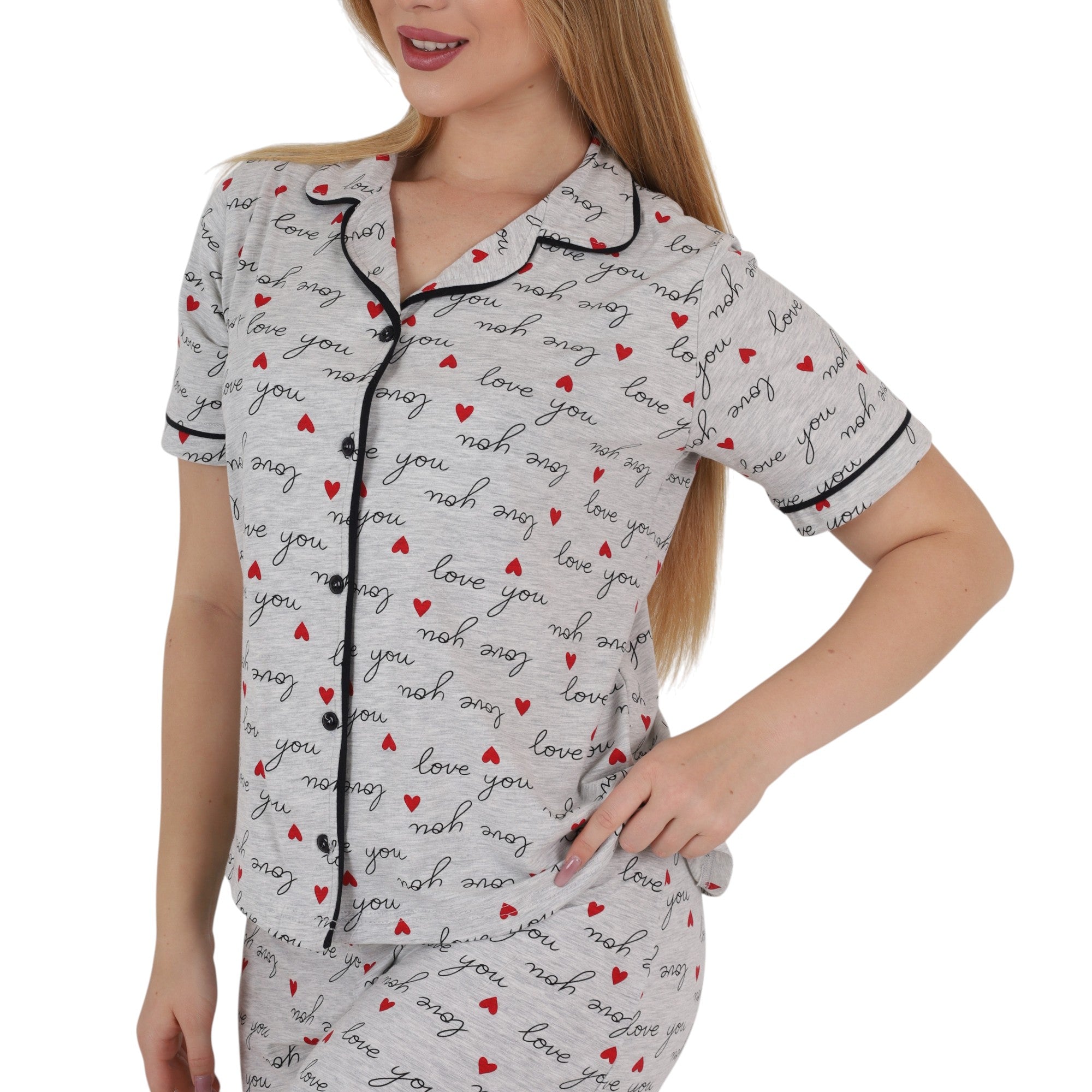 Classic Printed Short Pajama Set