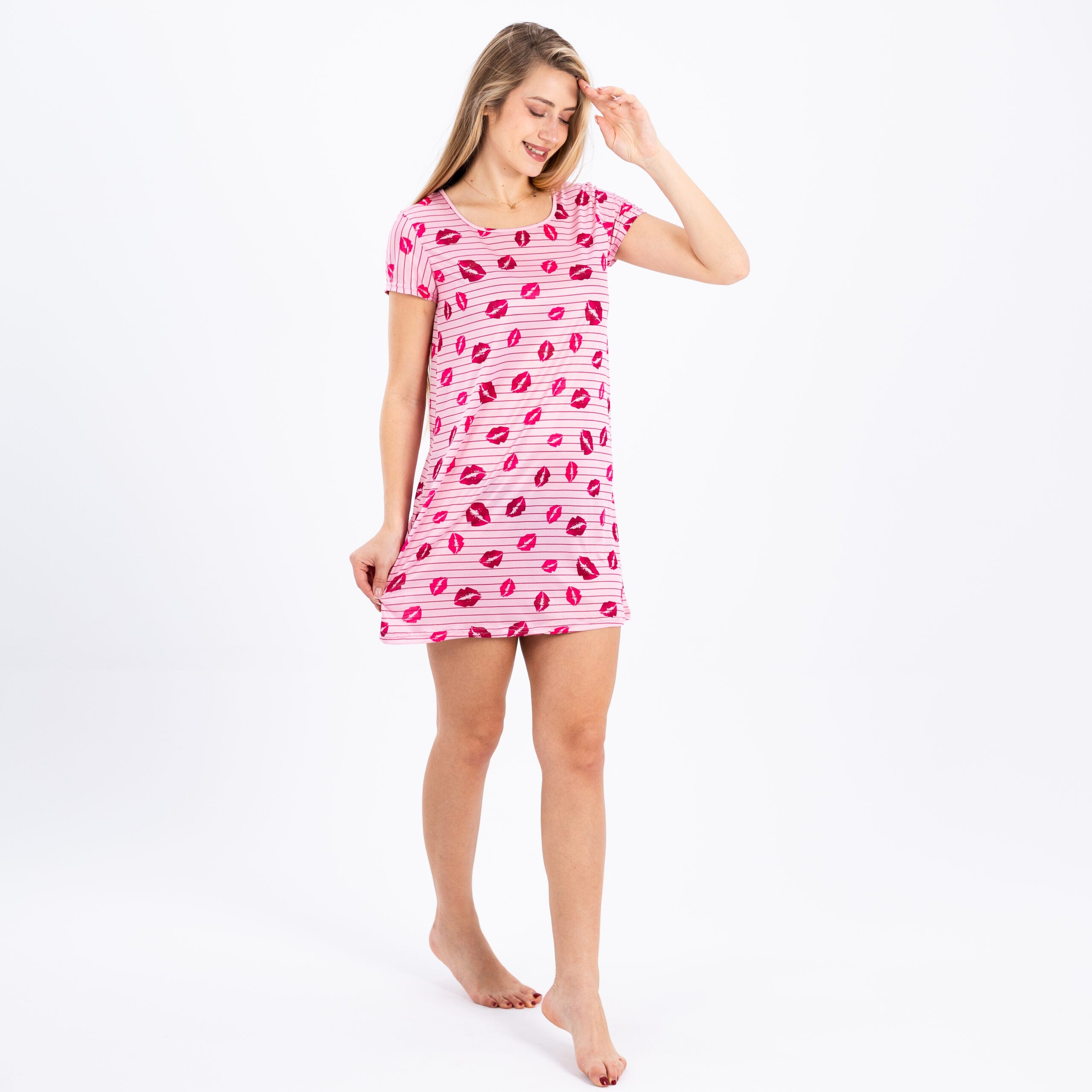 Pink Kisses Nightgown