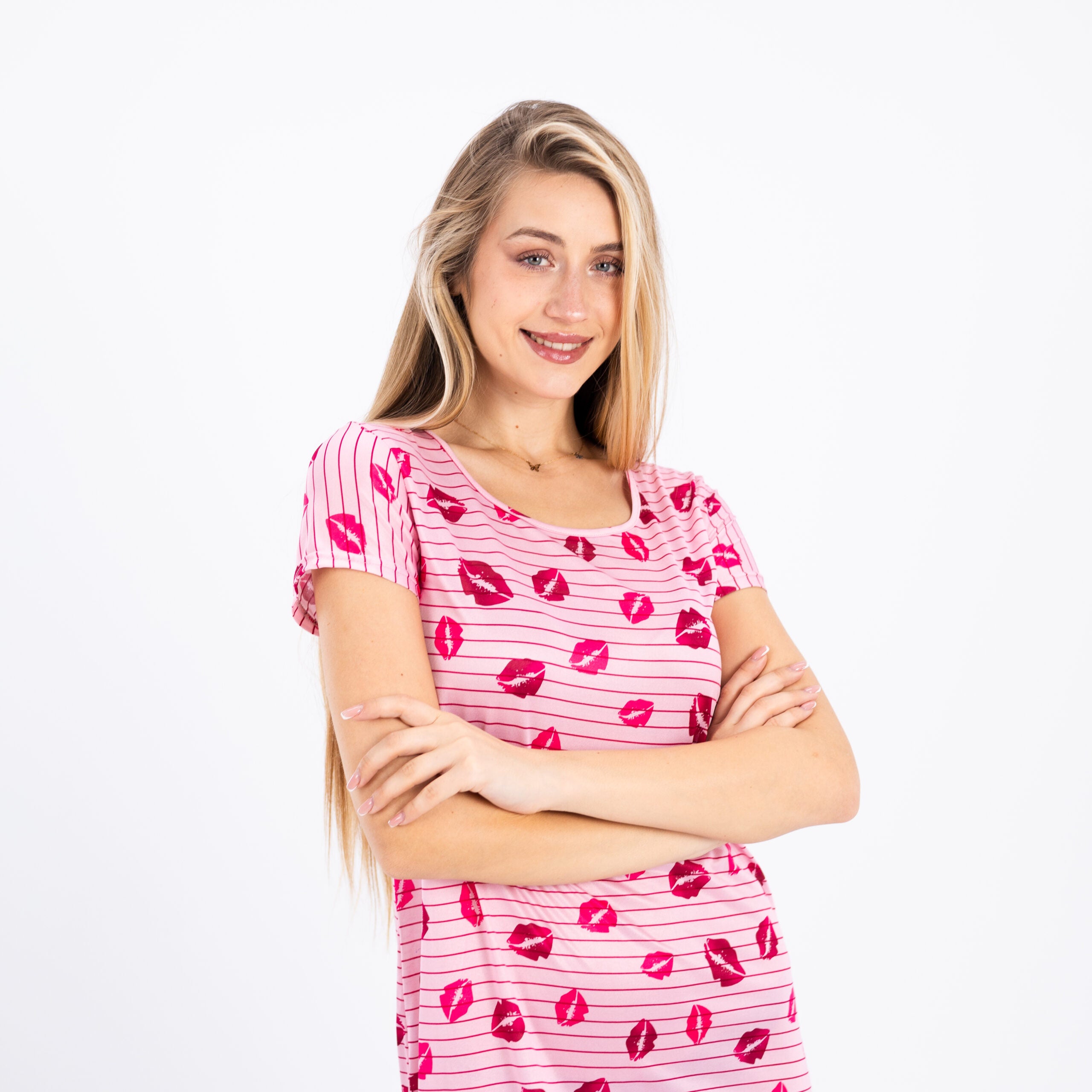 Pink Kisses Nightgown
