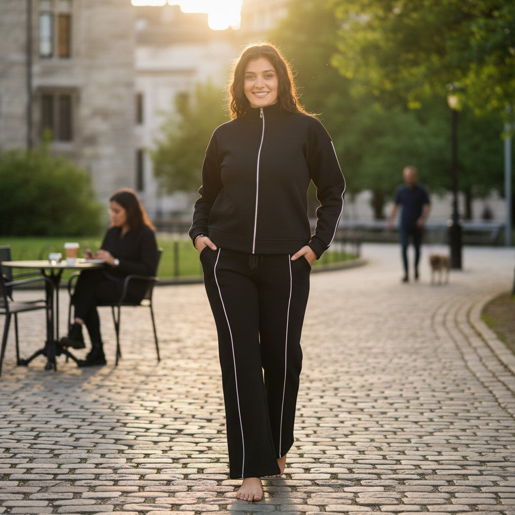 High Neck Zip Tracksuit | FW26