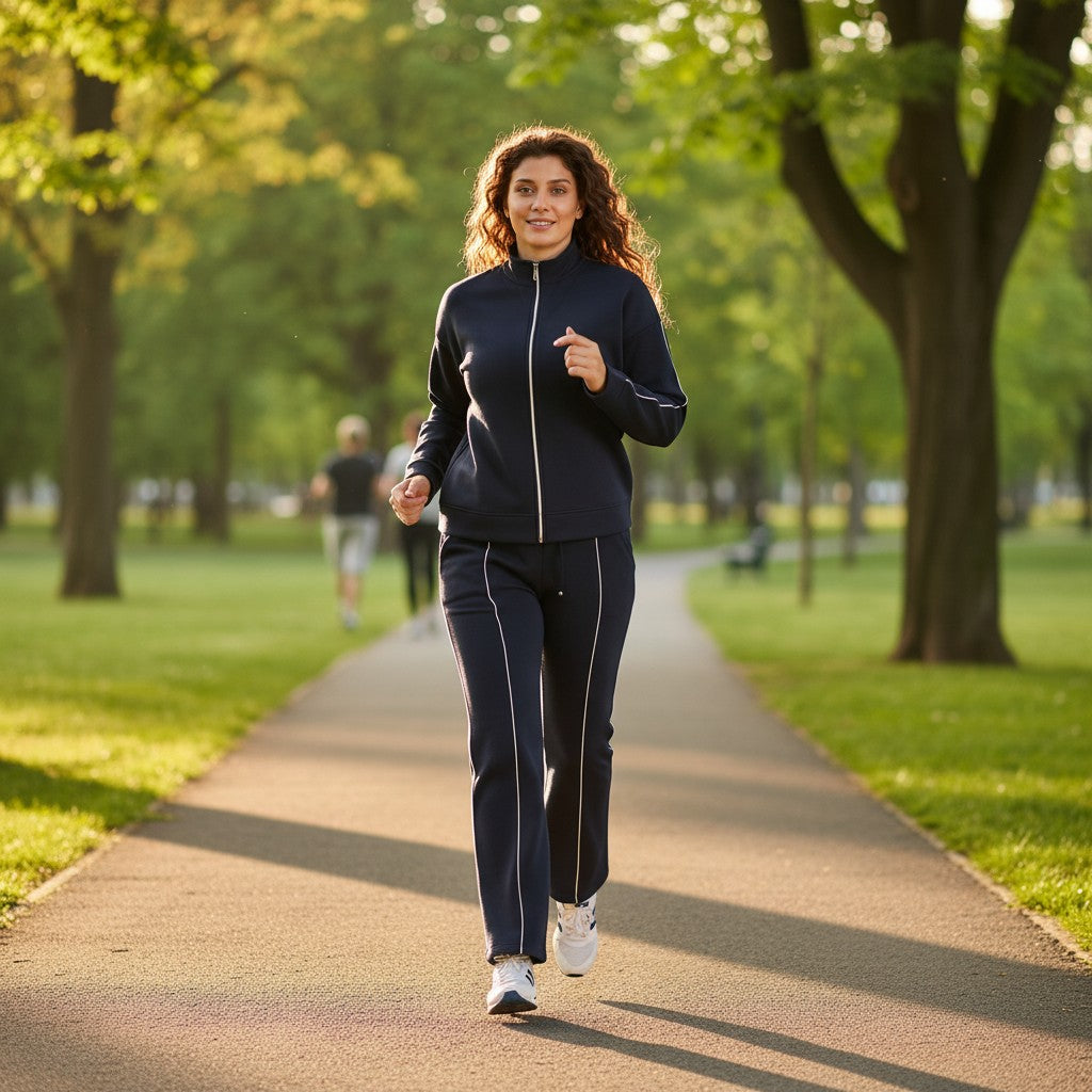 High Neck Zip Tracksuit | FW26