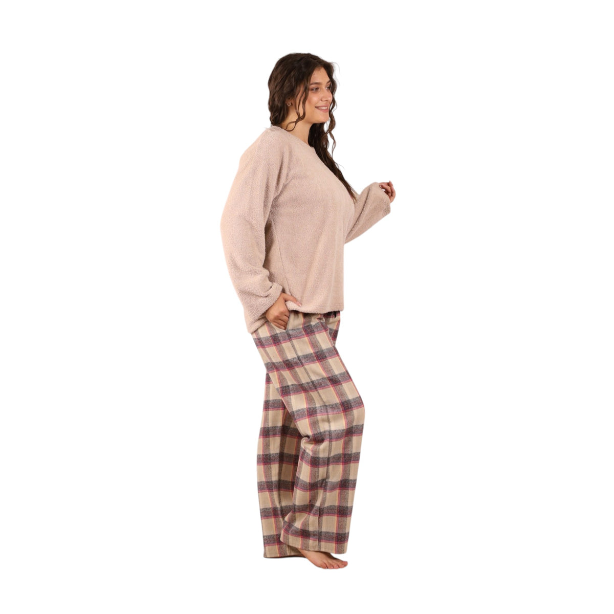 Plaid Pocket Pajama Set | FW26