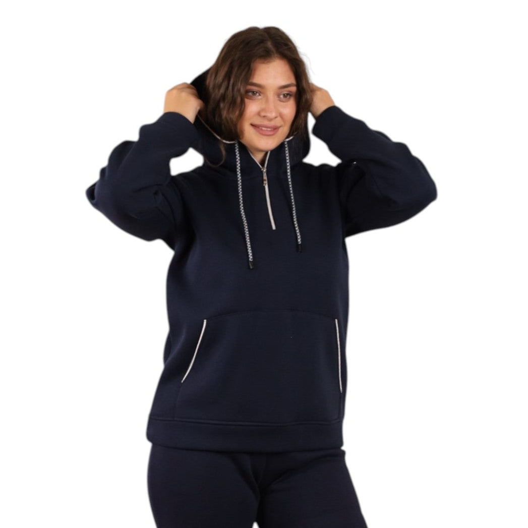 Hooded Wide-Leg Pajama Set | FW26