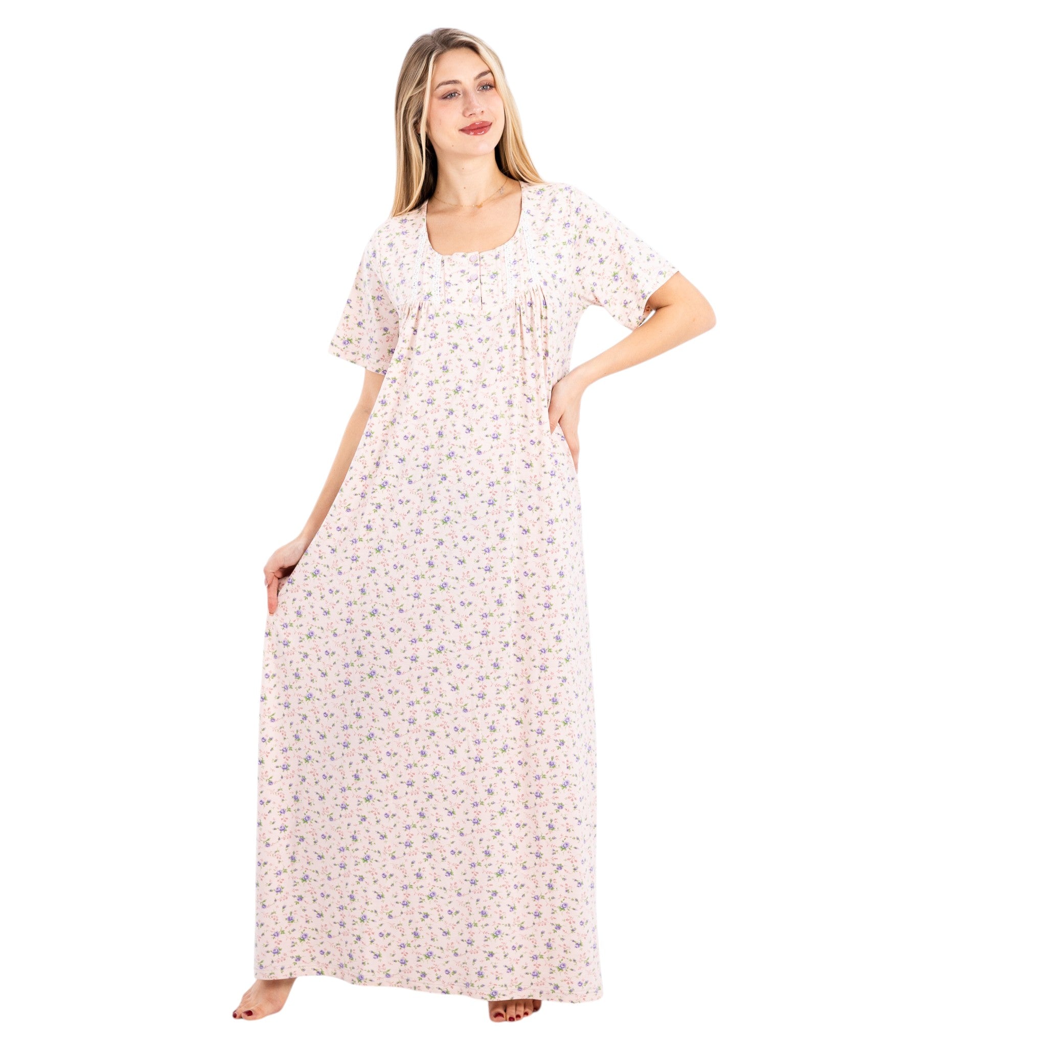 Floral Grace Sleep Dress