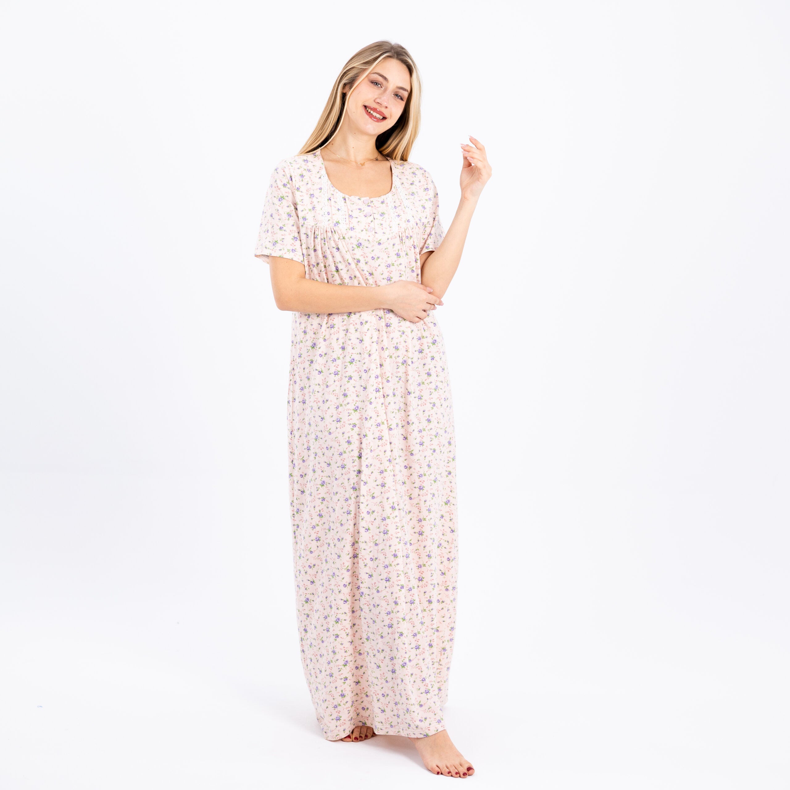 Floral Grace Sleep Dress