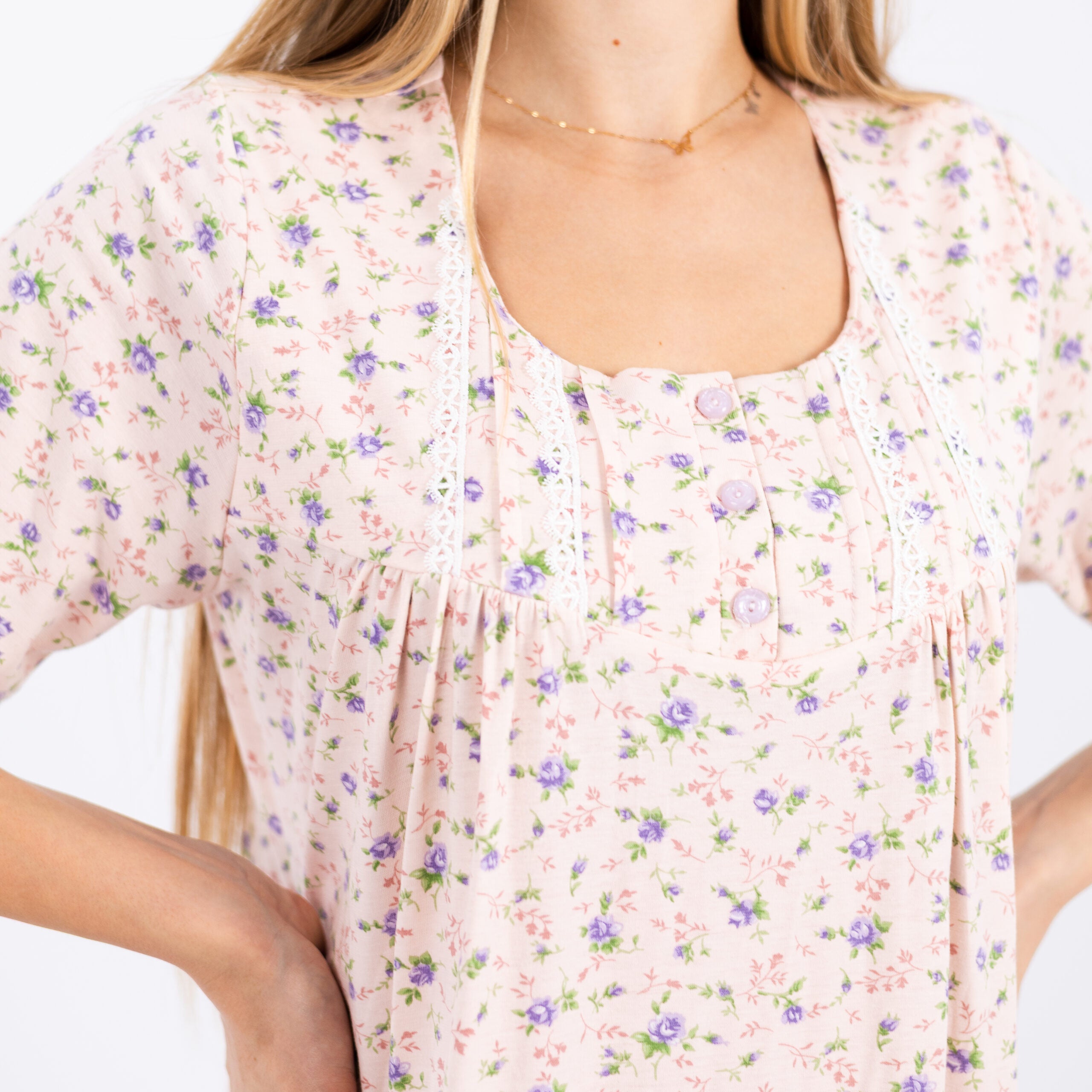 Floral Grace Sleep Dress