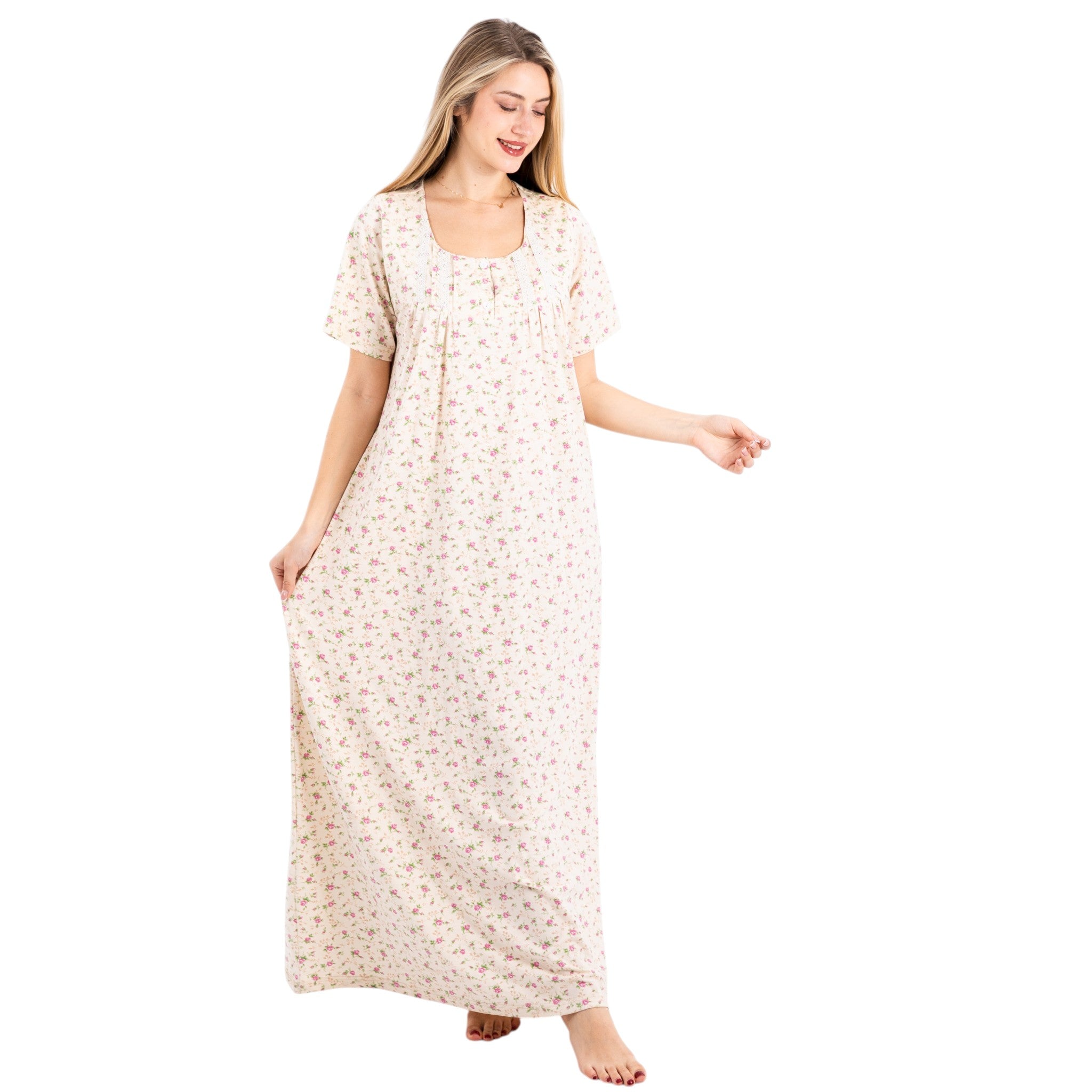 Floral Grace Sleep Dress