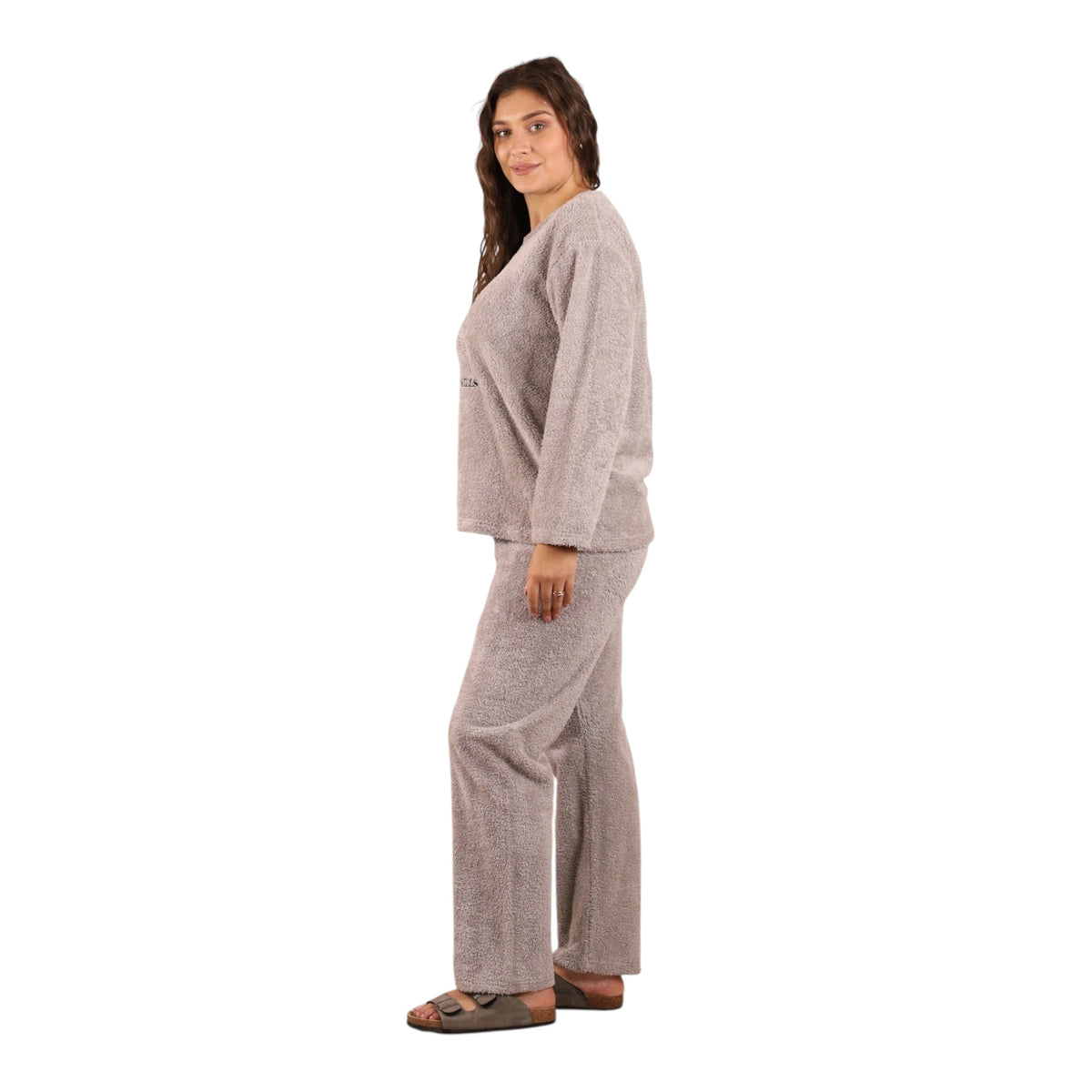 Sunburst Embroidered Pajama Set | FW26