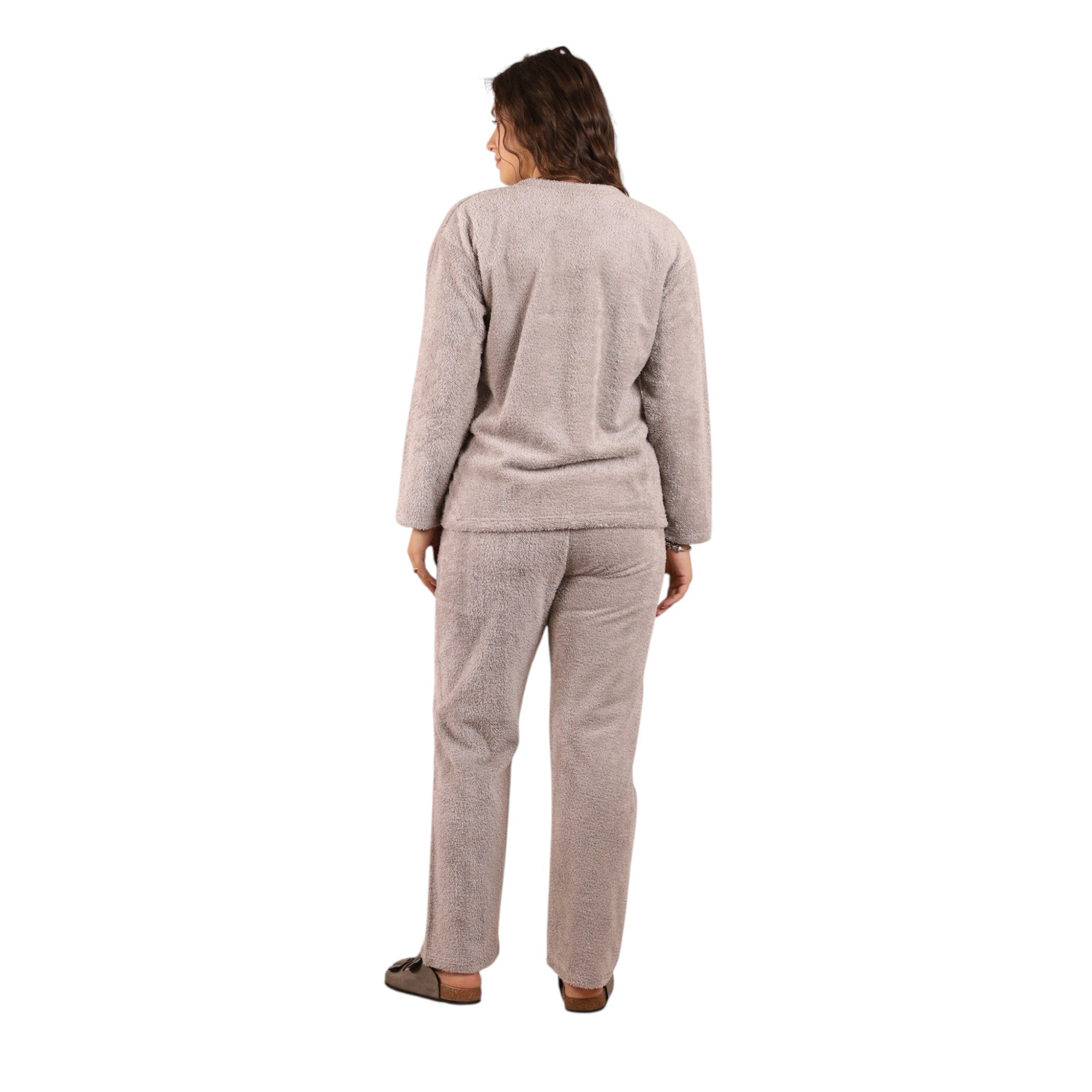 Sunburst Embroidered Pajama Set | FW26