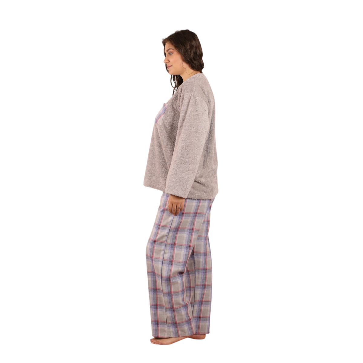 Plaid Pocket Pajama Set | FW26