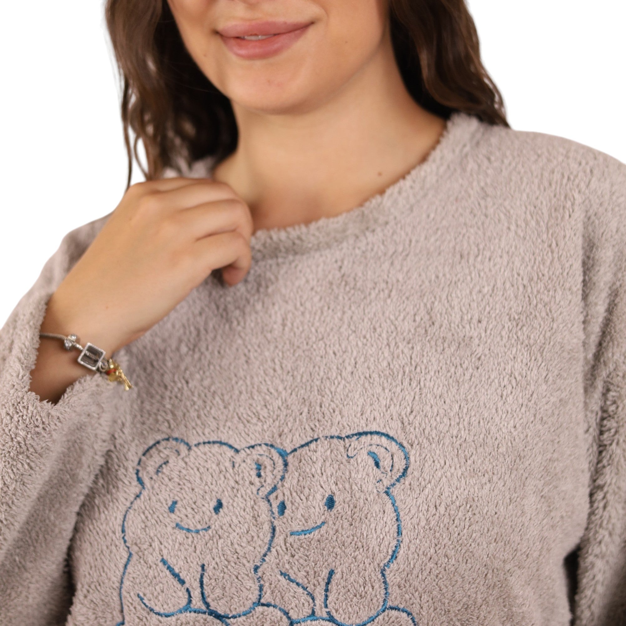Fleece Bear Pajama Set | FW26