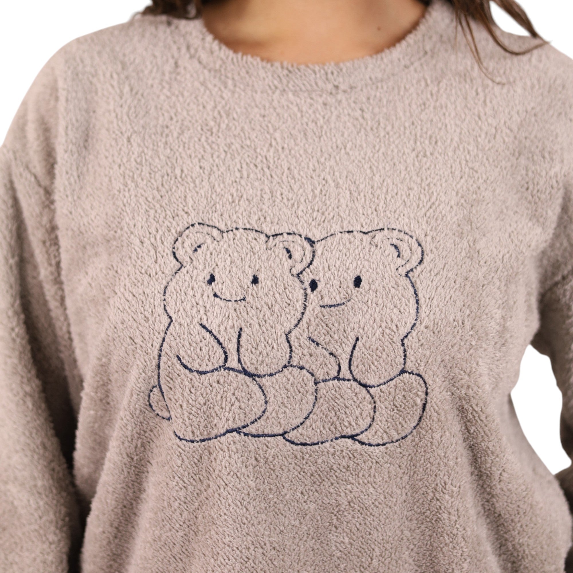 Fleece Bear Pajama Set | FW26