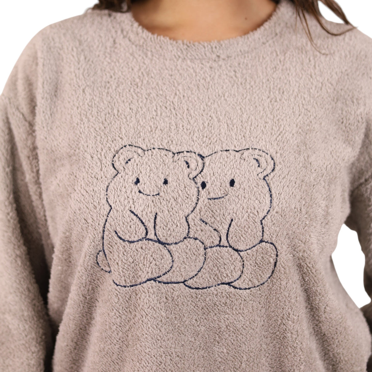 Fleece Bear Pajama Set | FW26