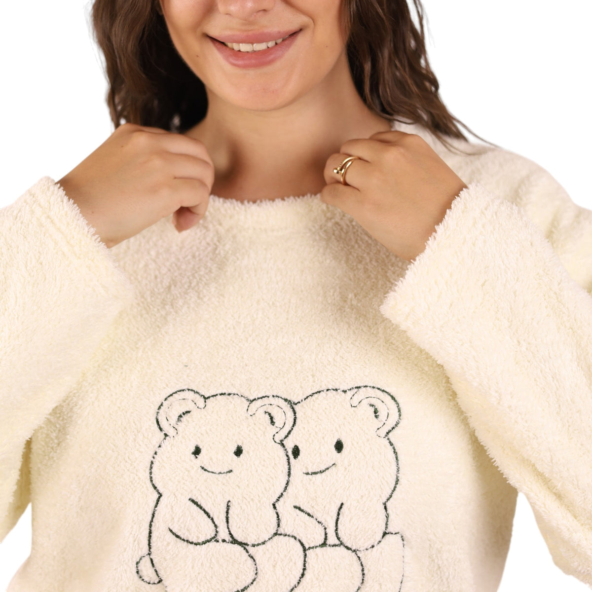 Fleece Bear Pajama Set | FW26