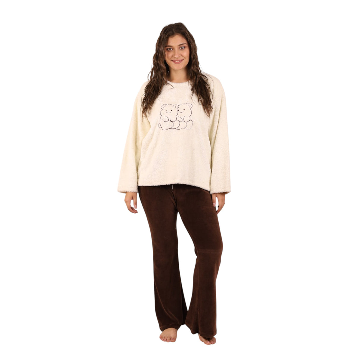 Fleece Bear Pajama Set | FW26
