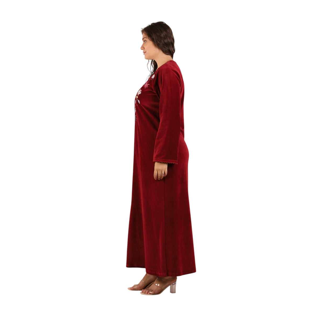 Raneem Floral Embroidered Abaya | FW26