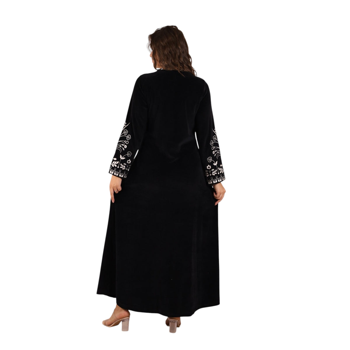 Embroidered Trim Layali Abaya | FW26