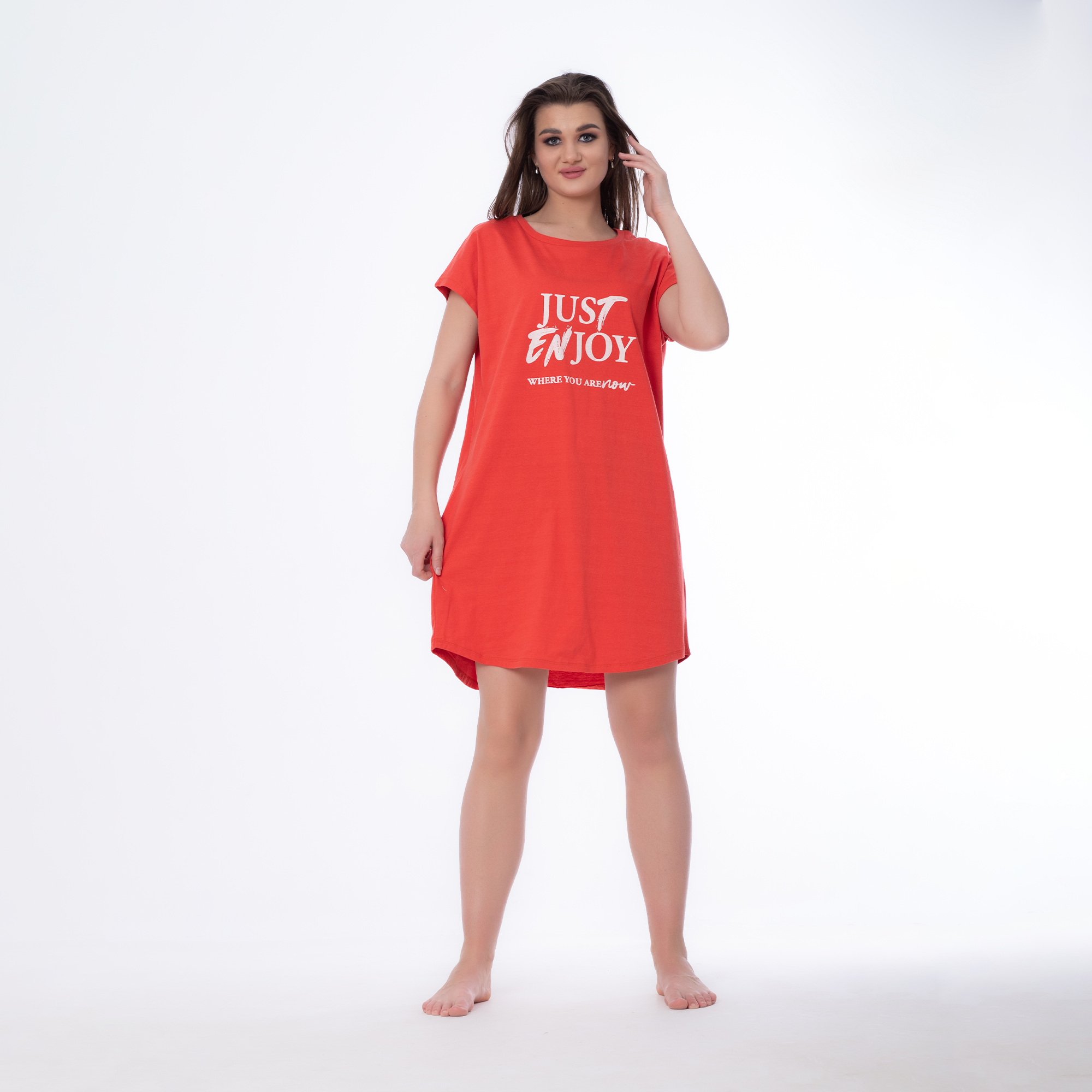 Printed Cotton Nightgown