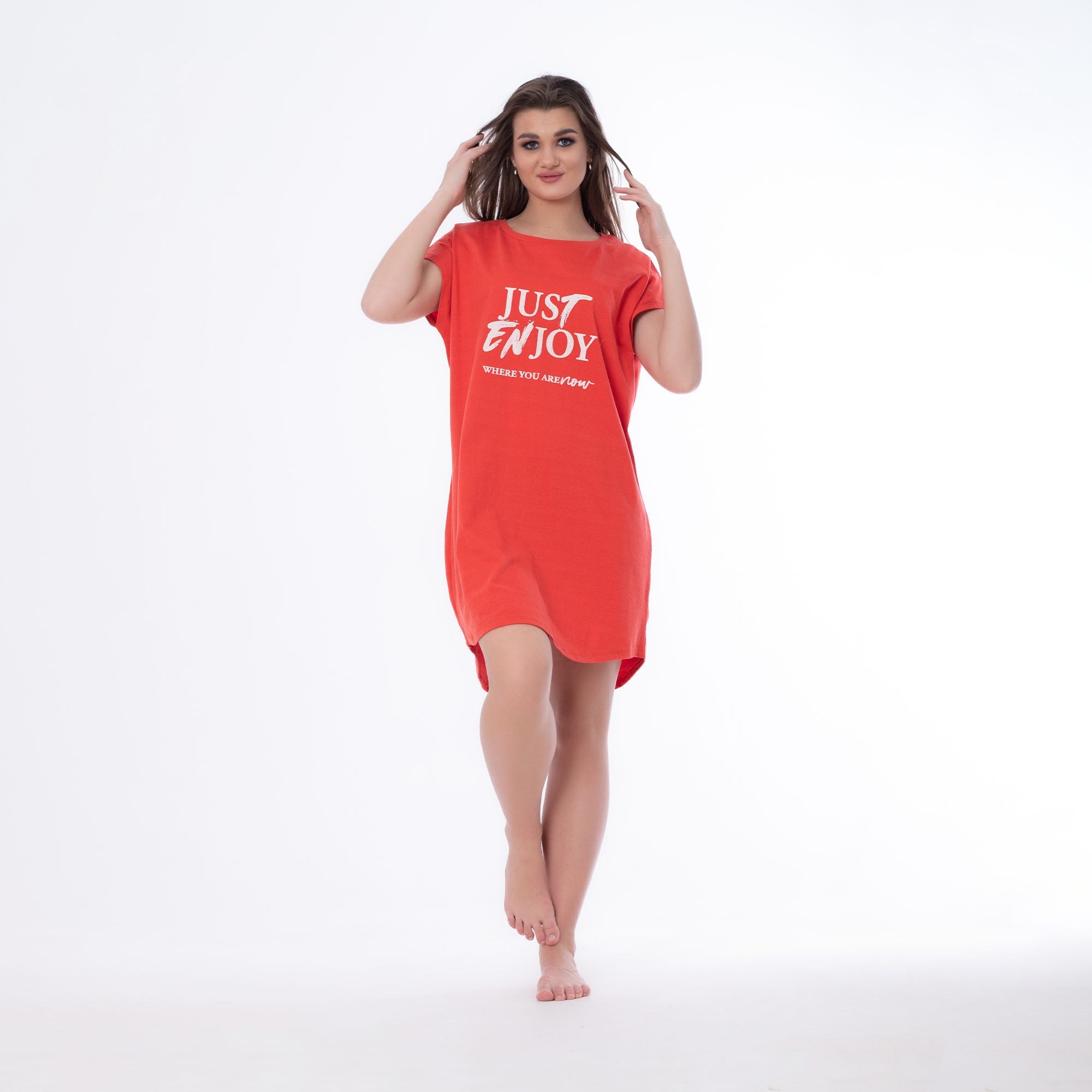 Printed Cotton Nightgown