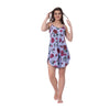 Floral Satin Cami Nightgown