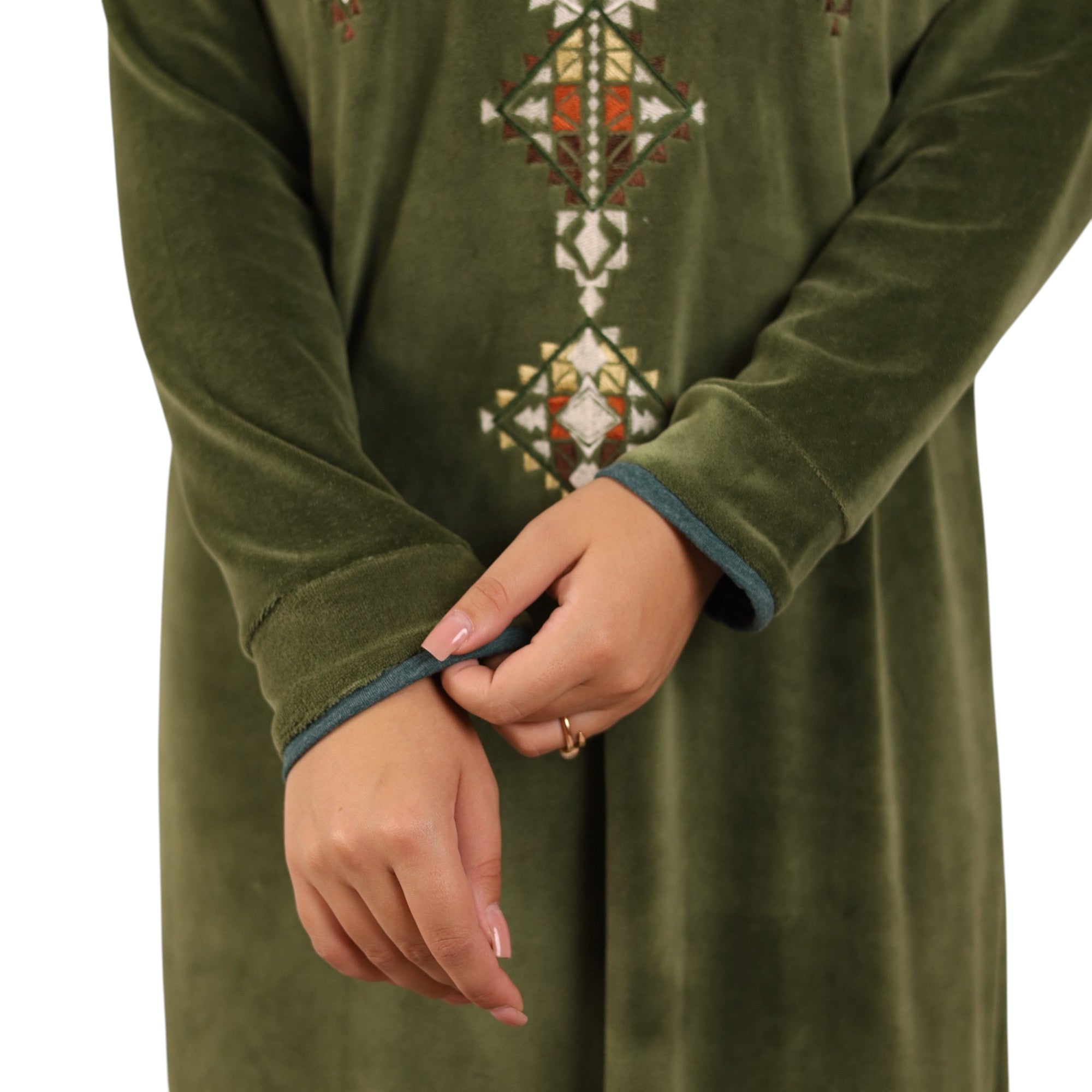 Nujoum Embroidered Abaya | FW26