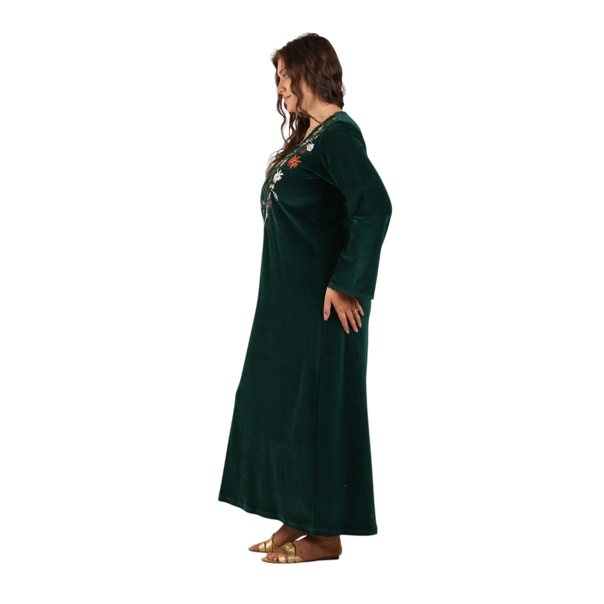 Raneem Floral Embroidered Abaya | FW26