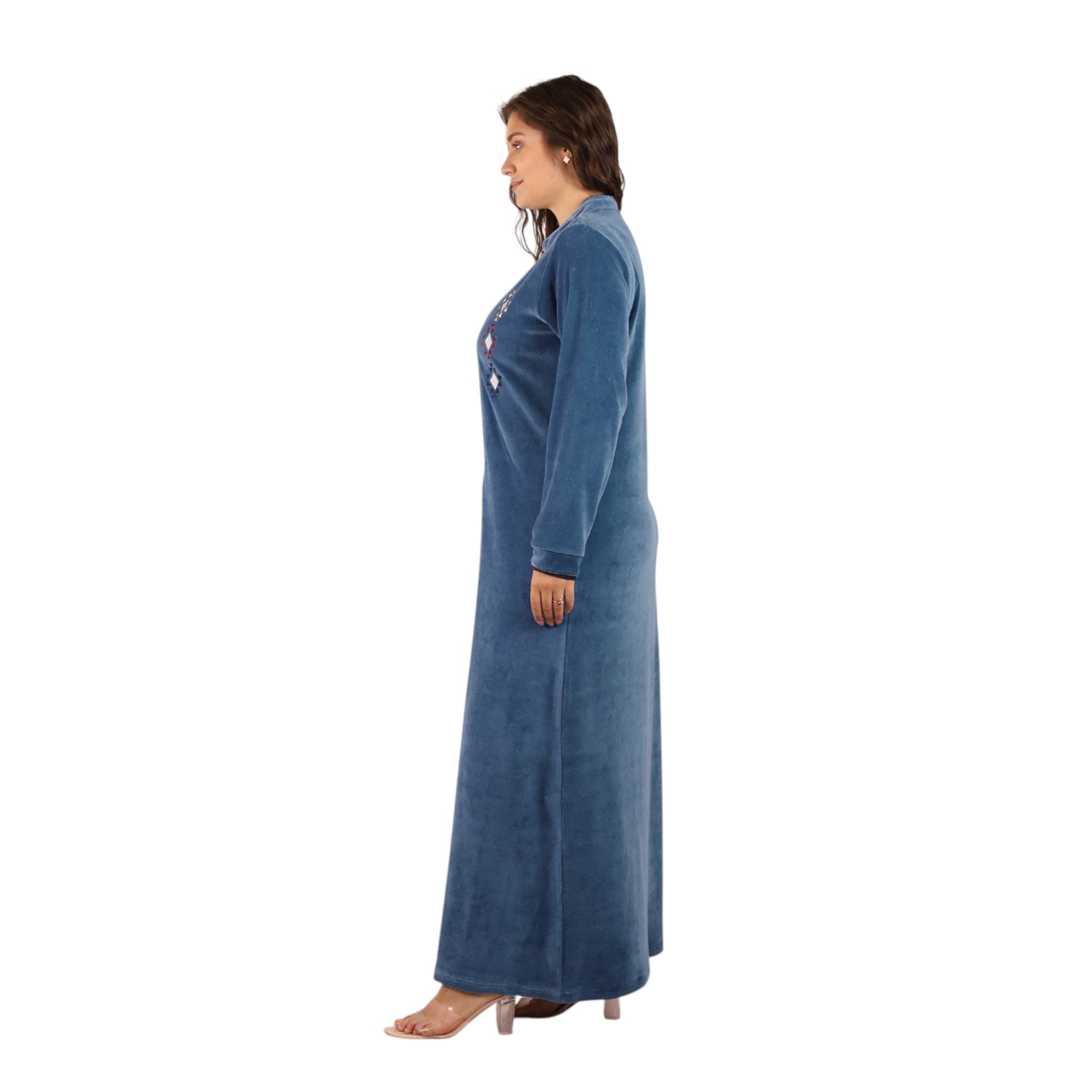 Nujoum Embroidered Abaya | FW26
