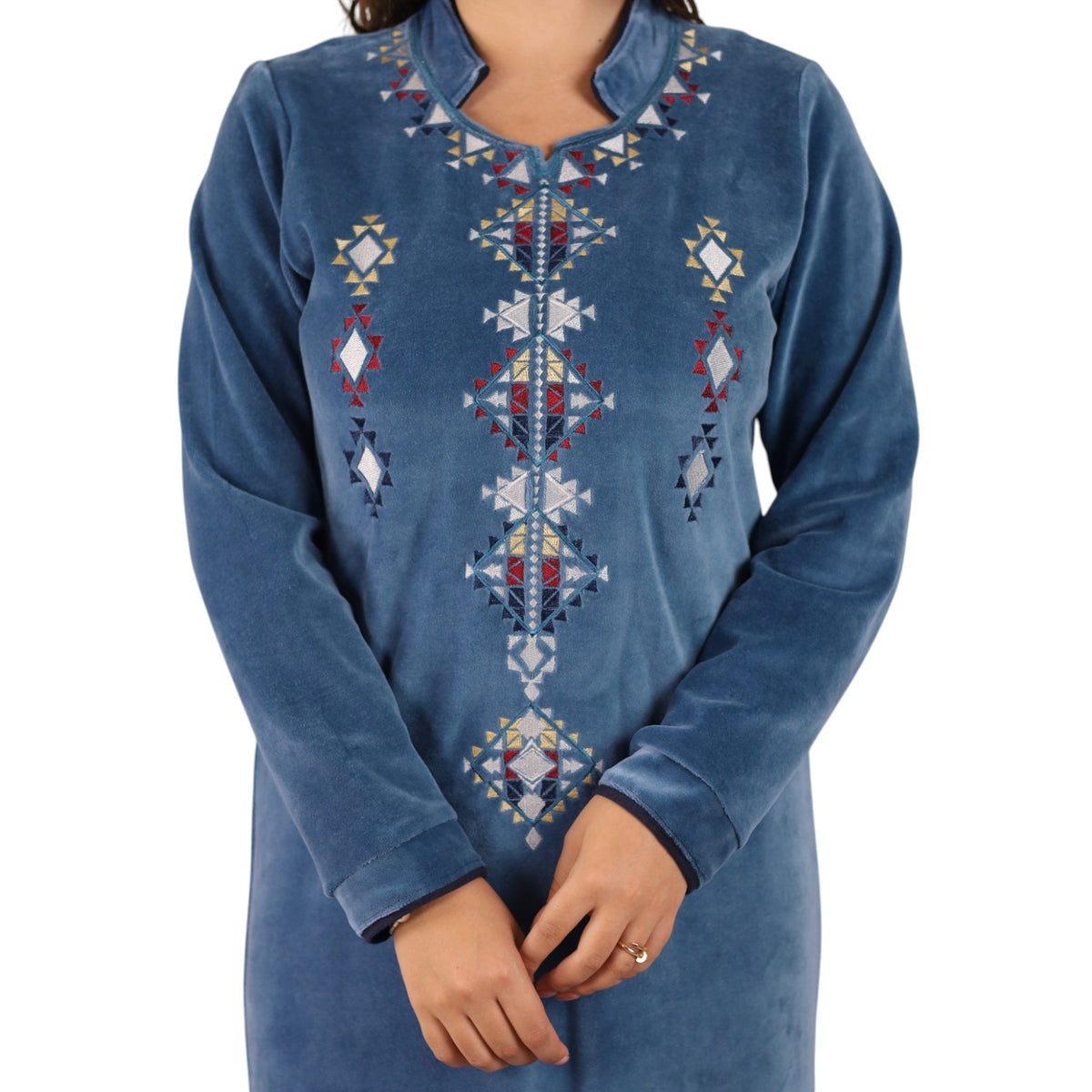 Nujoum Embroidered Abaya | FW26