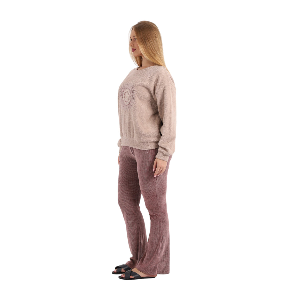 Luna Embroidered Pajama Set | FW26