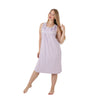 Floral Embroidered Lace Nightgown