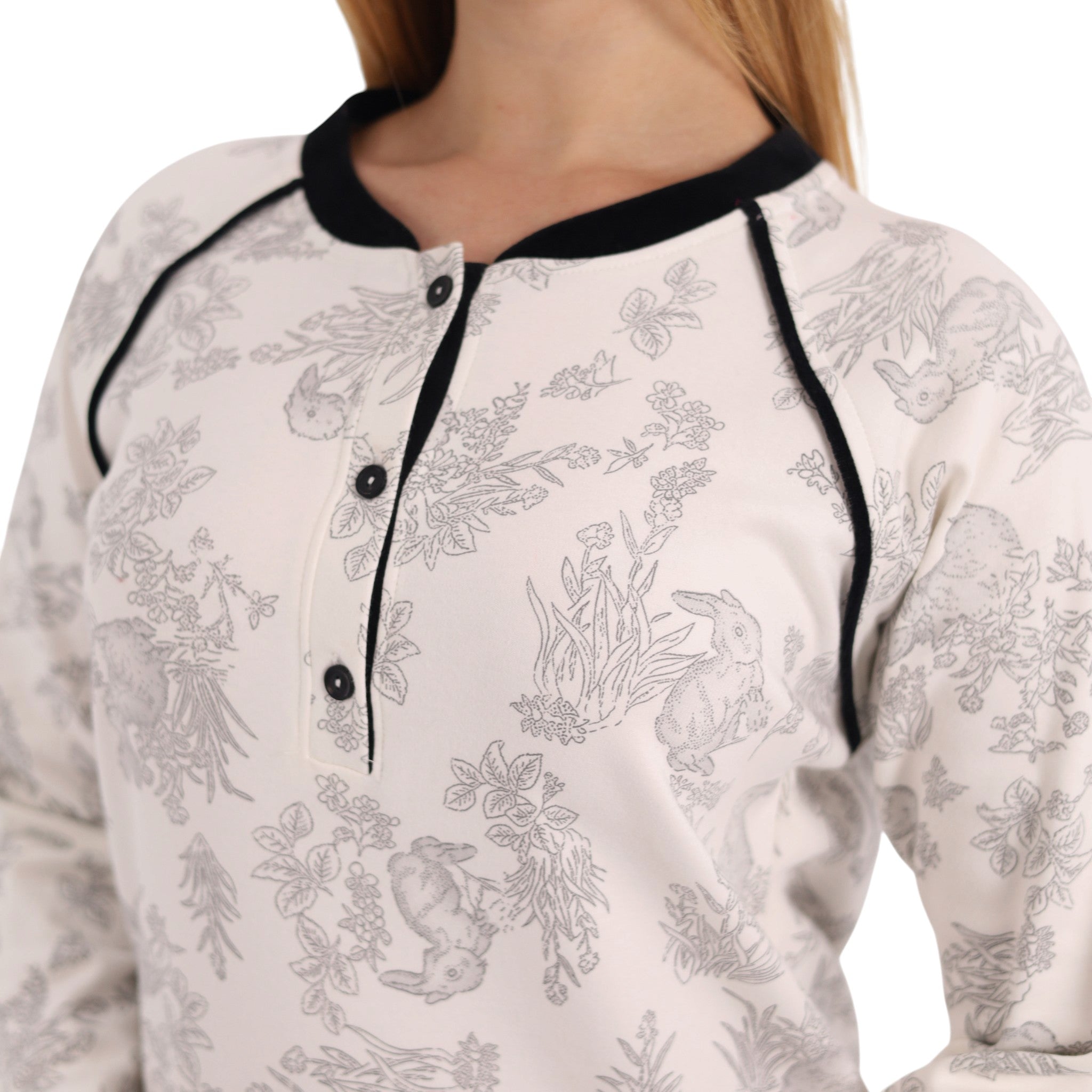 Elegant Printed Long Abaya | FW26