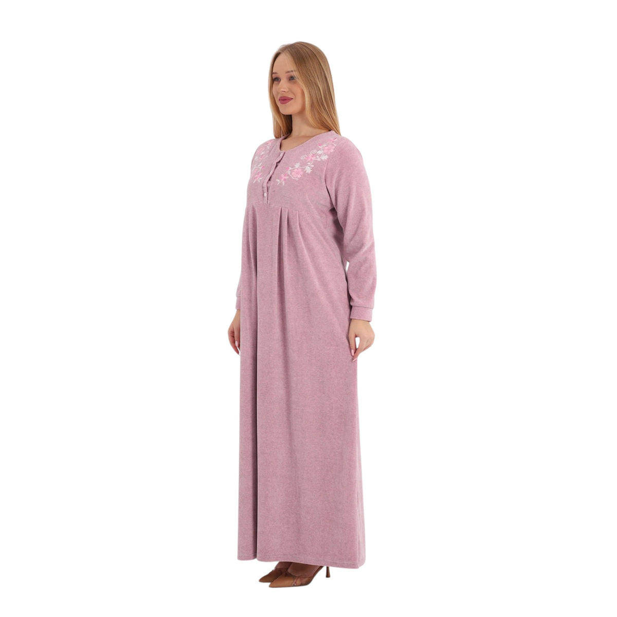 Yasmin Floral Detail Abaya | FW26