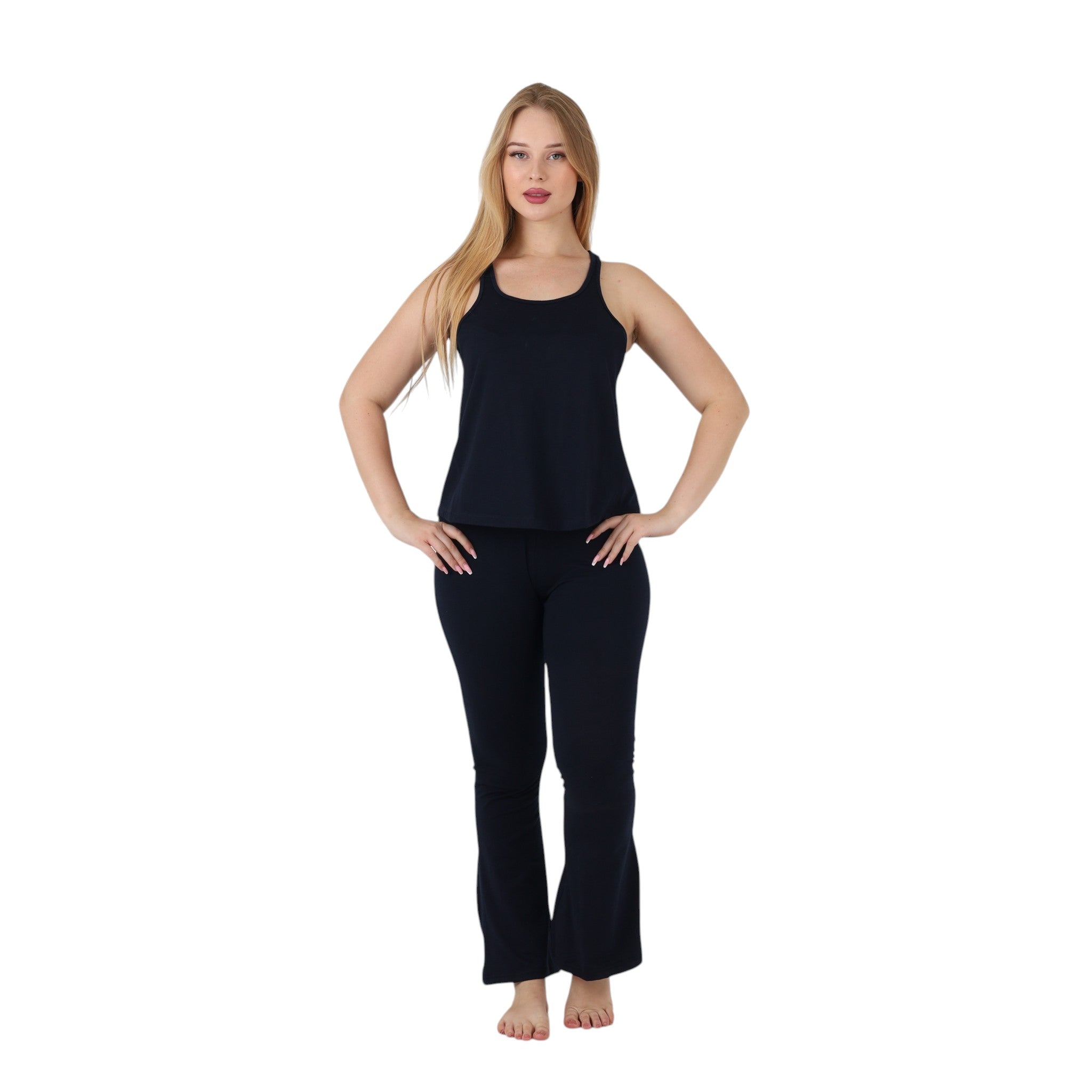 Casual Flared Fit Pajama Set