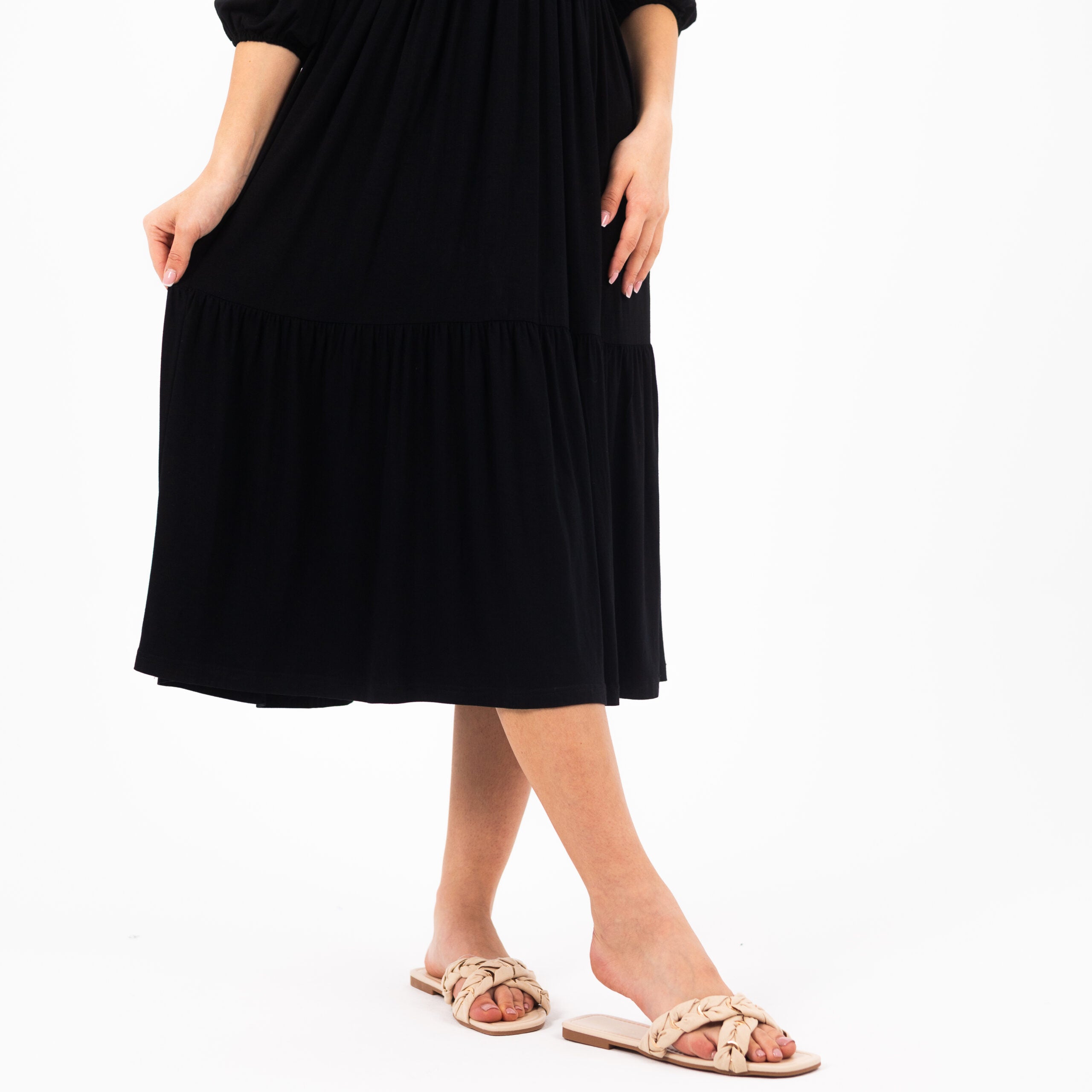 Embroidered Elegance: 100% Cotton Nightdress