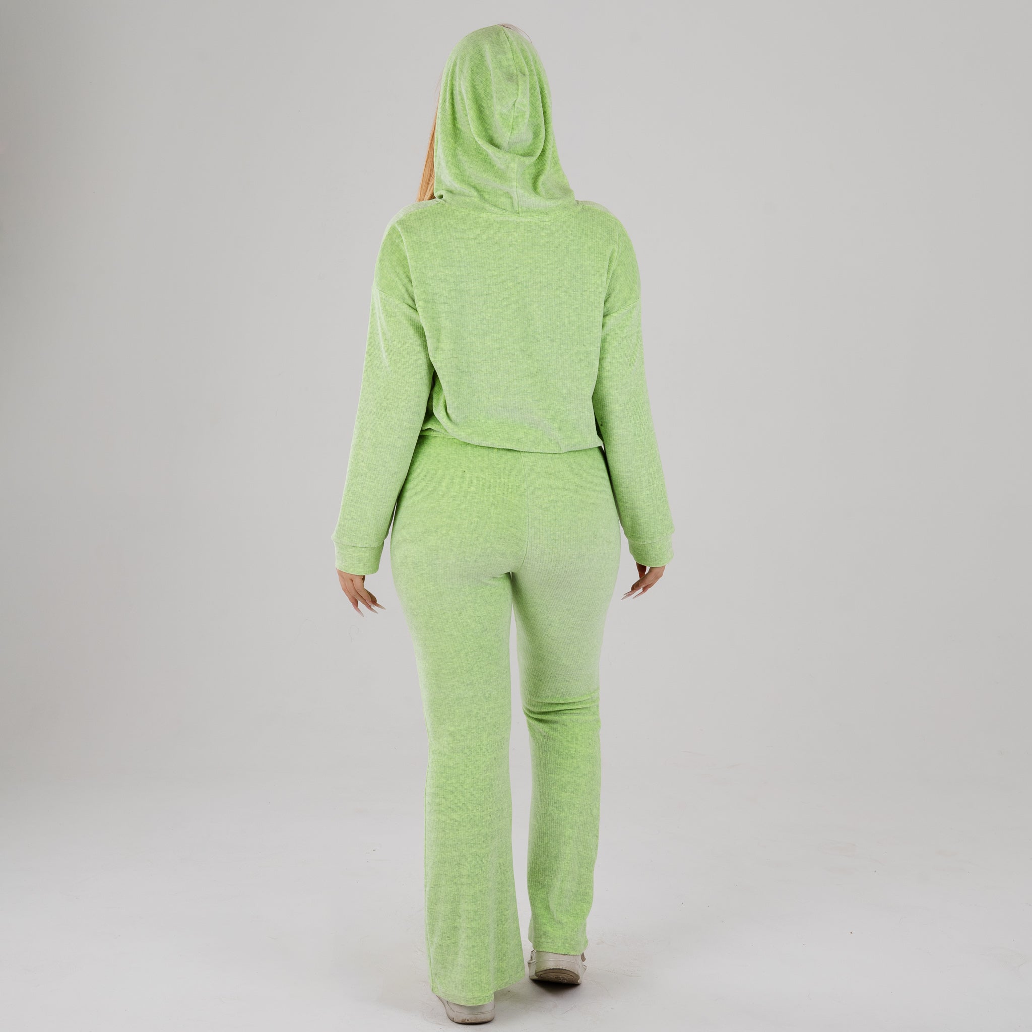 Casual Zip Pajama Lounge Set