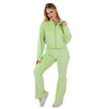 Casual Zip Pajama Lounge Set