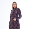 Classic Checkered Embroidered Abaya
