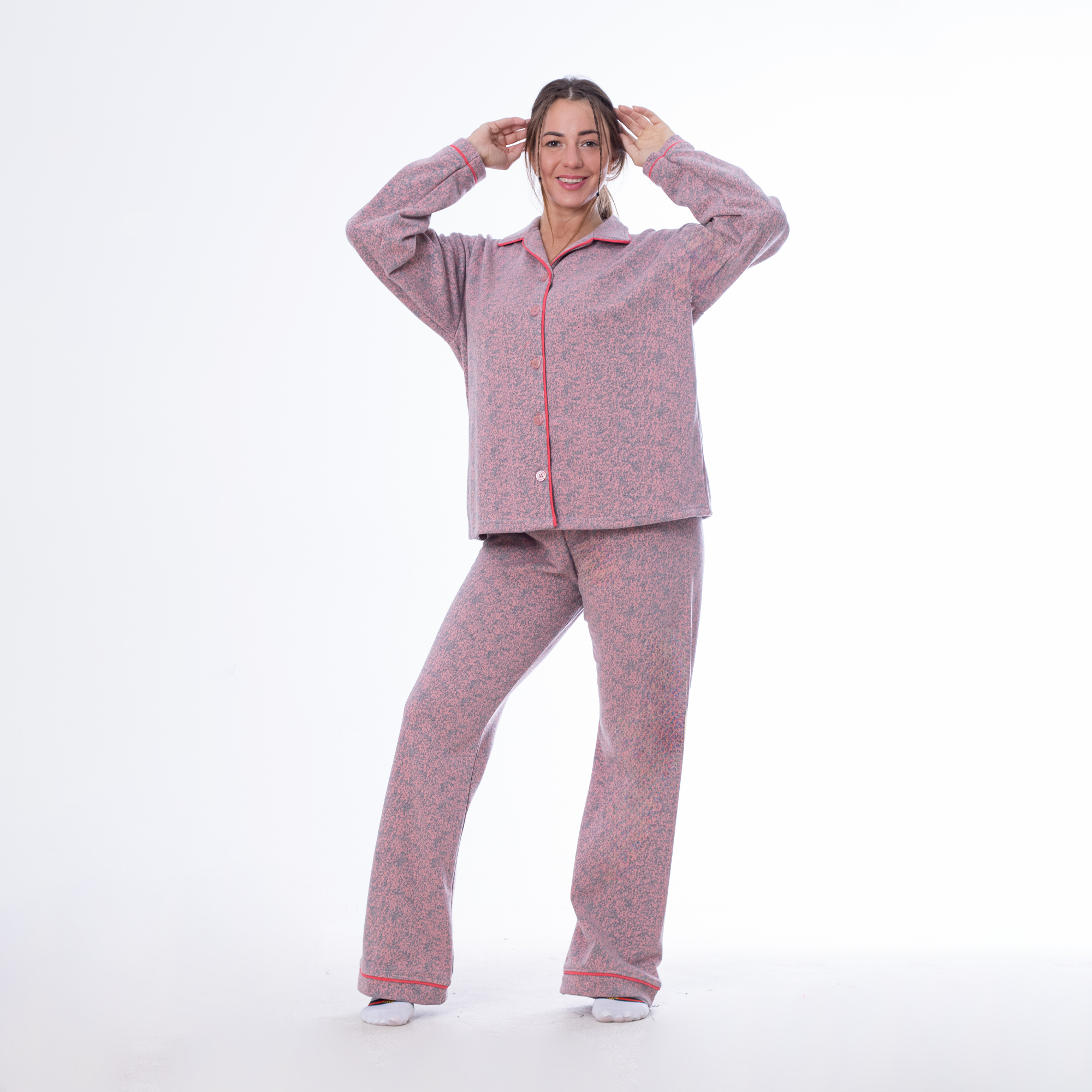 Melton Jacquard Winter Pajama – Warm, Stylish & Premium Quality
