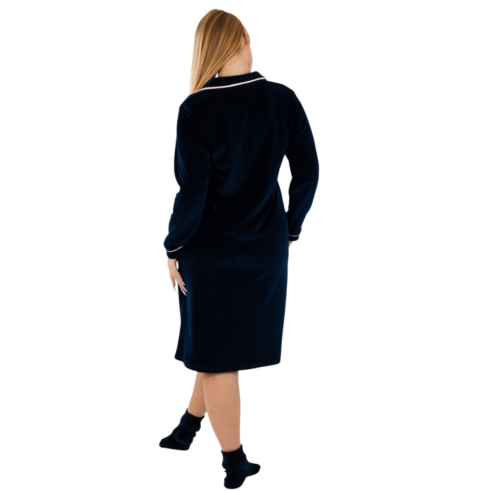 Classic Buttoned Trim Nightgown | FW26