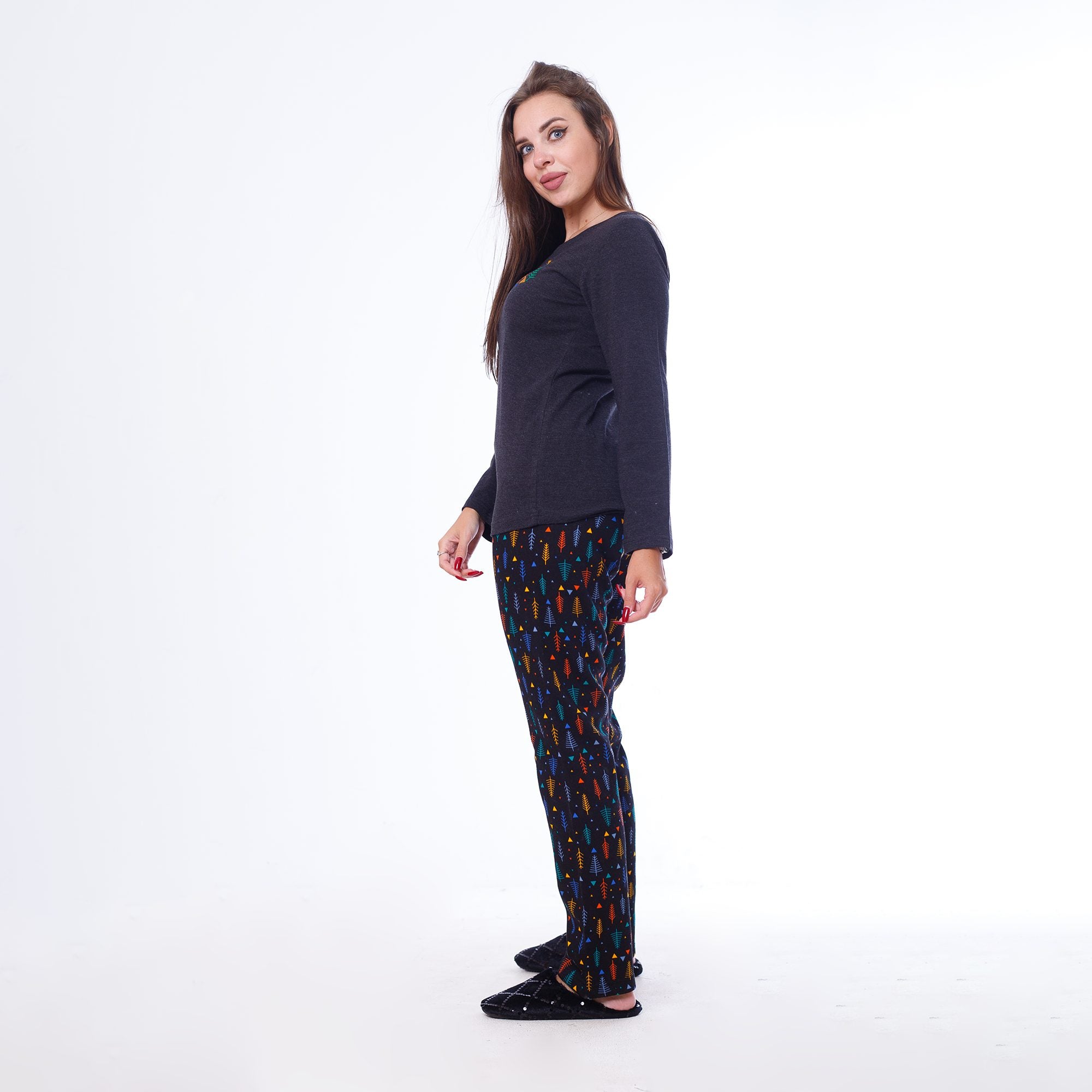 Winter Milton Cotton Pajama Set