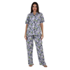 Classic Tropical Button-Up Pajama Set