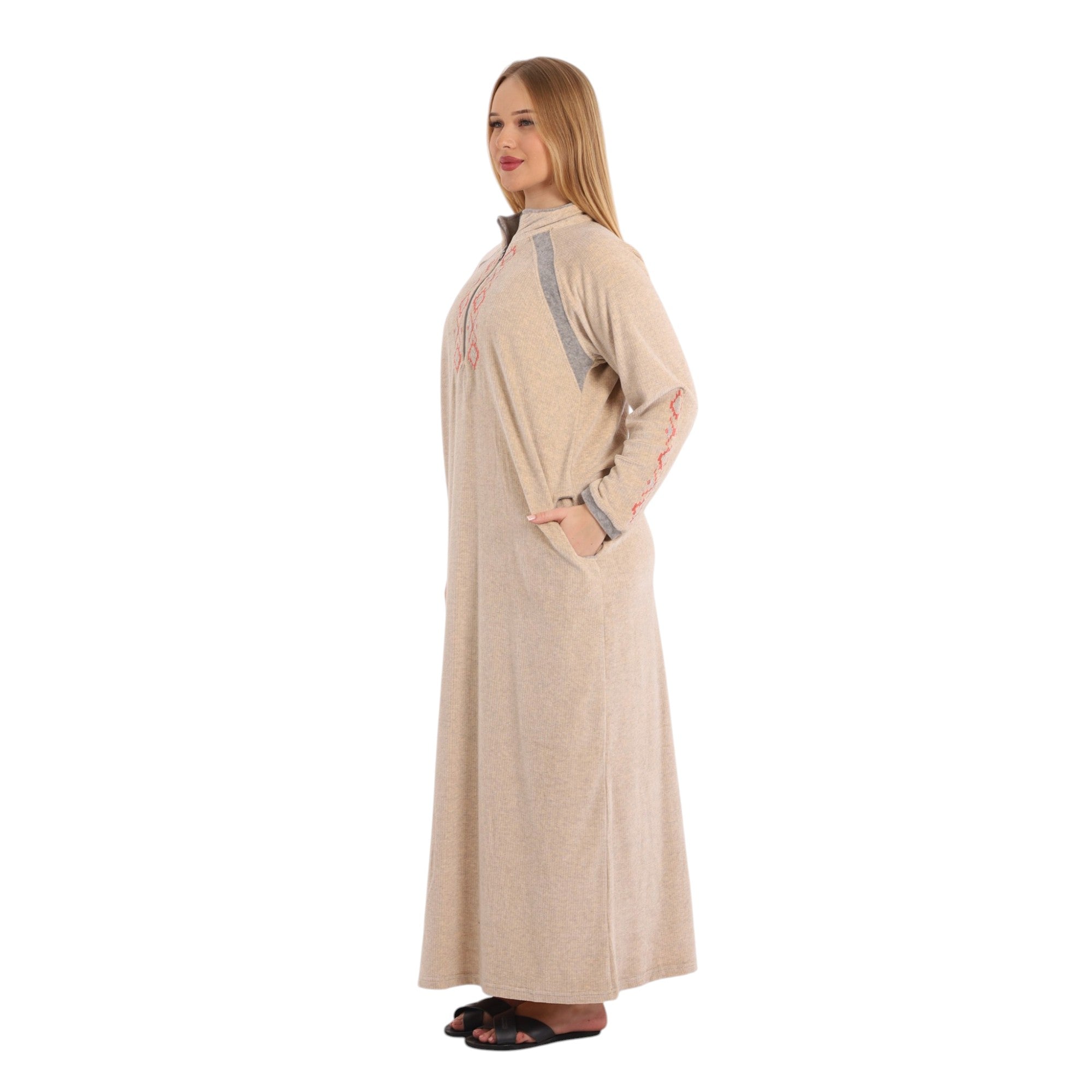 Layla Embroidered Abaya | FW26
