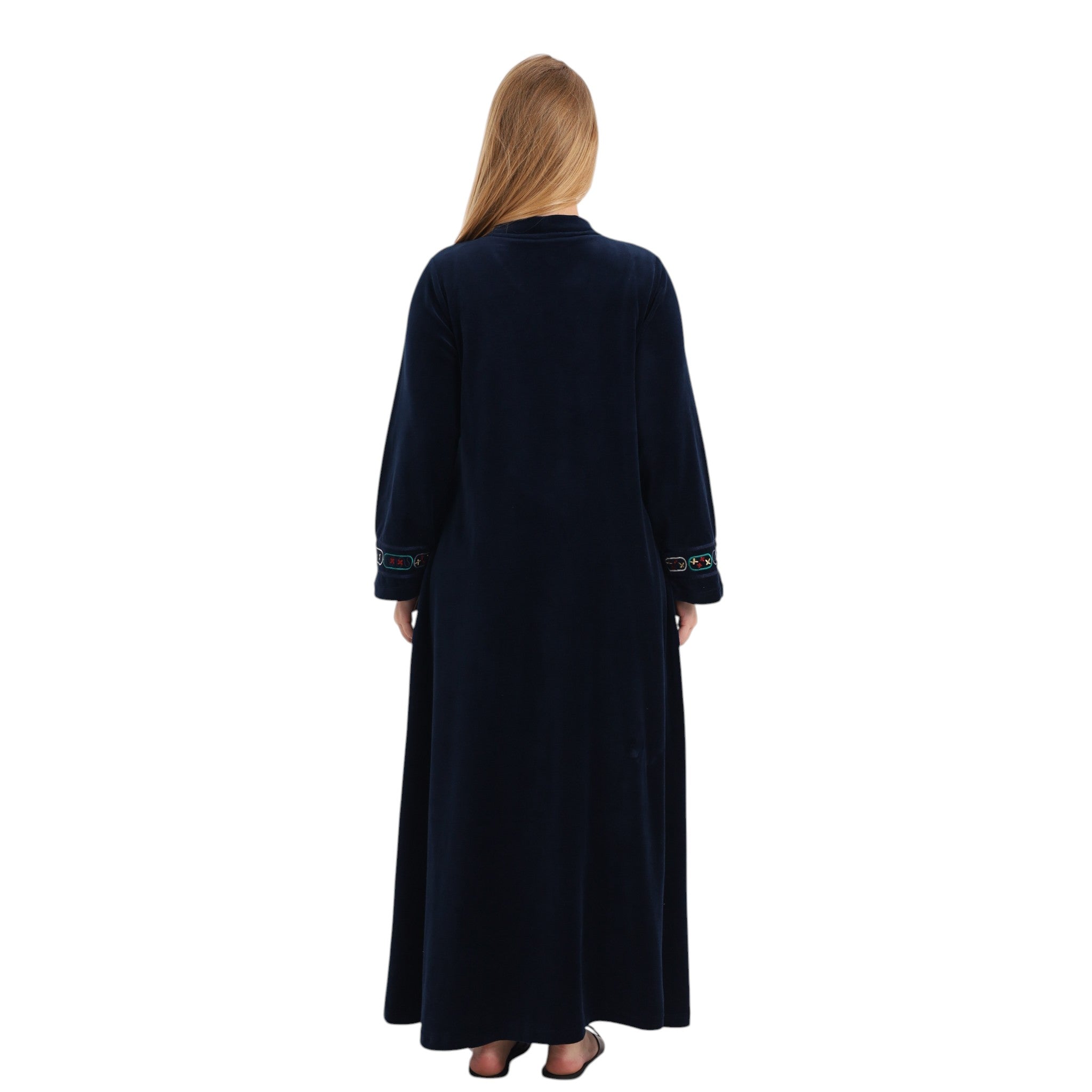 Noura Geometric Detail Abaya | FW26