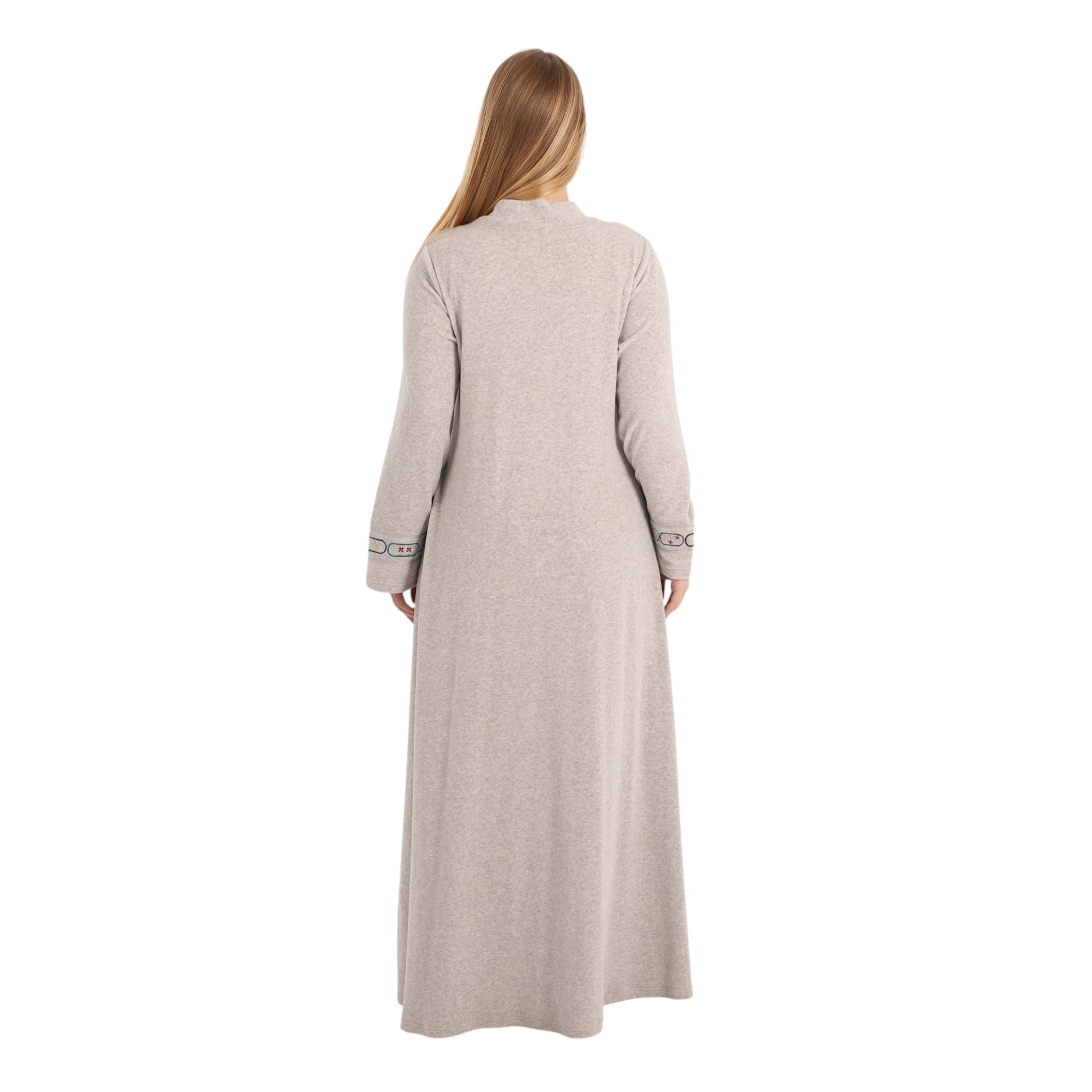 Noura Geometric Detail Abaya | FW26