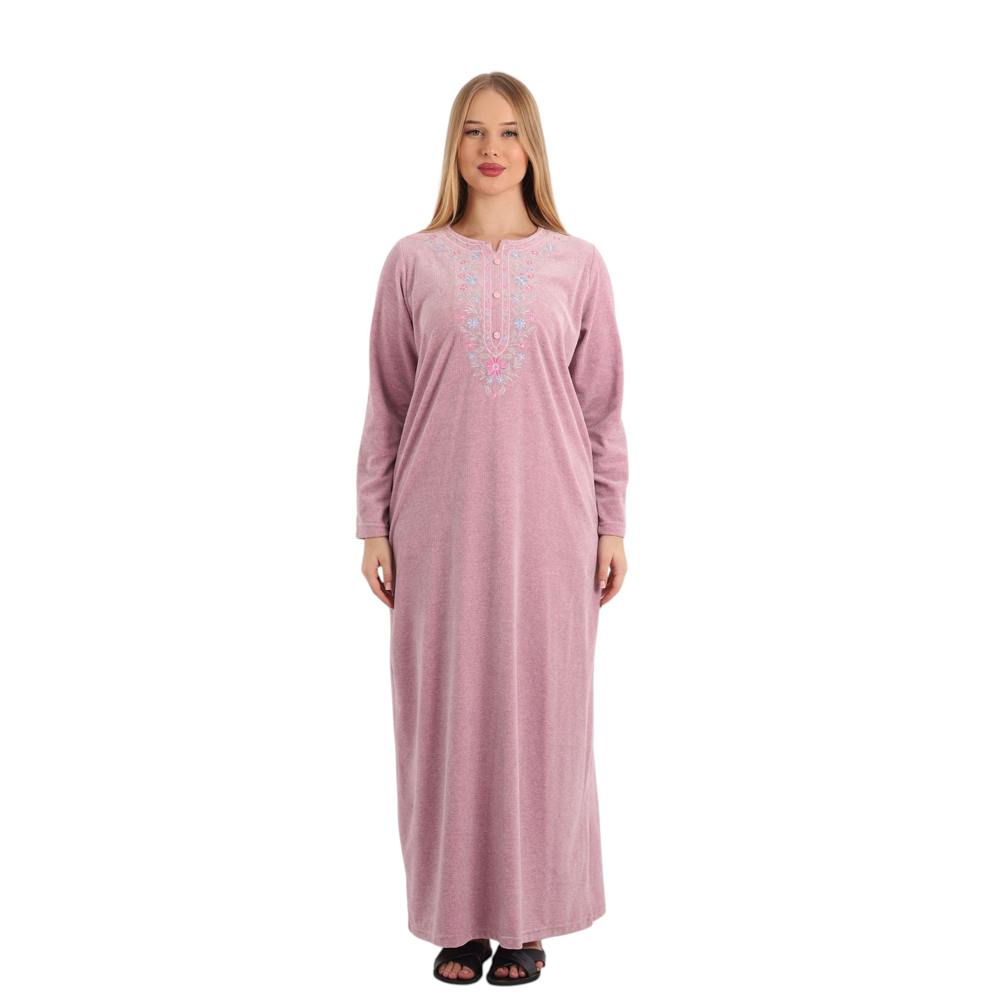 Jasmine Floral Embroidered Abaya | FW26