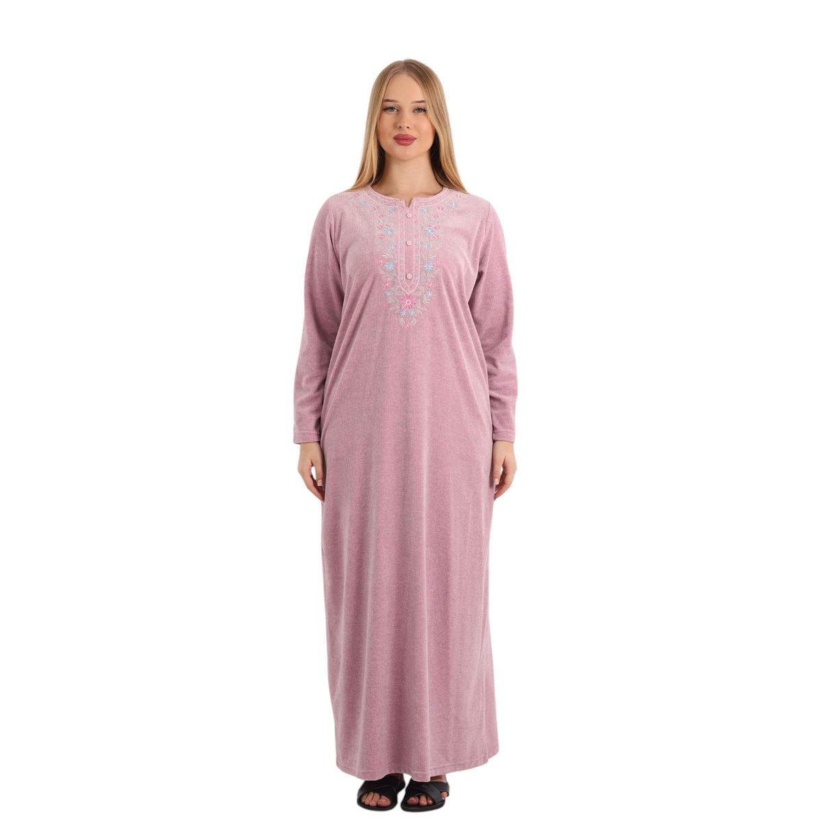 Jasmine Floral Embroidered Abaya | FW26